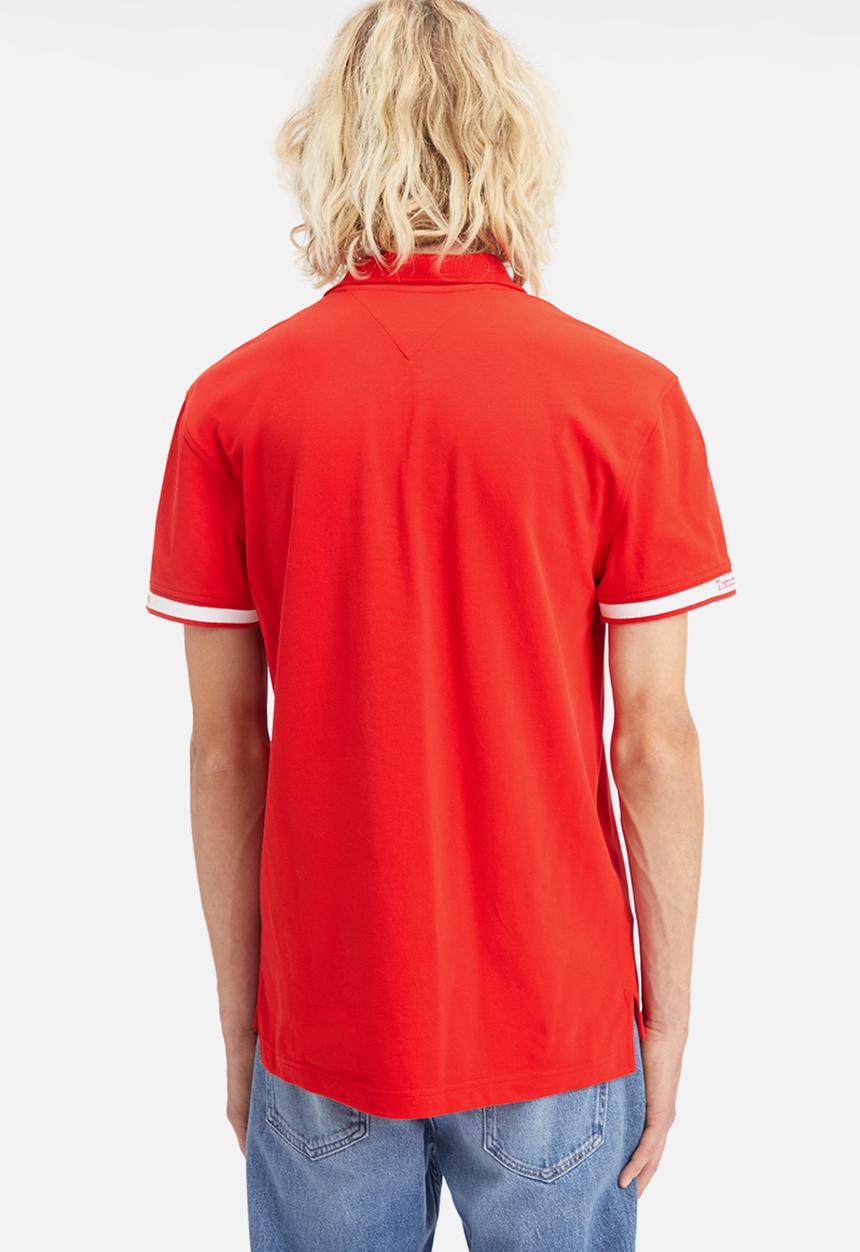 Tommy Hilfiger - TJM classic essential polo - dark red