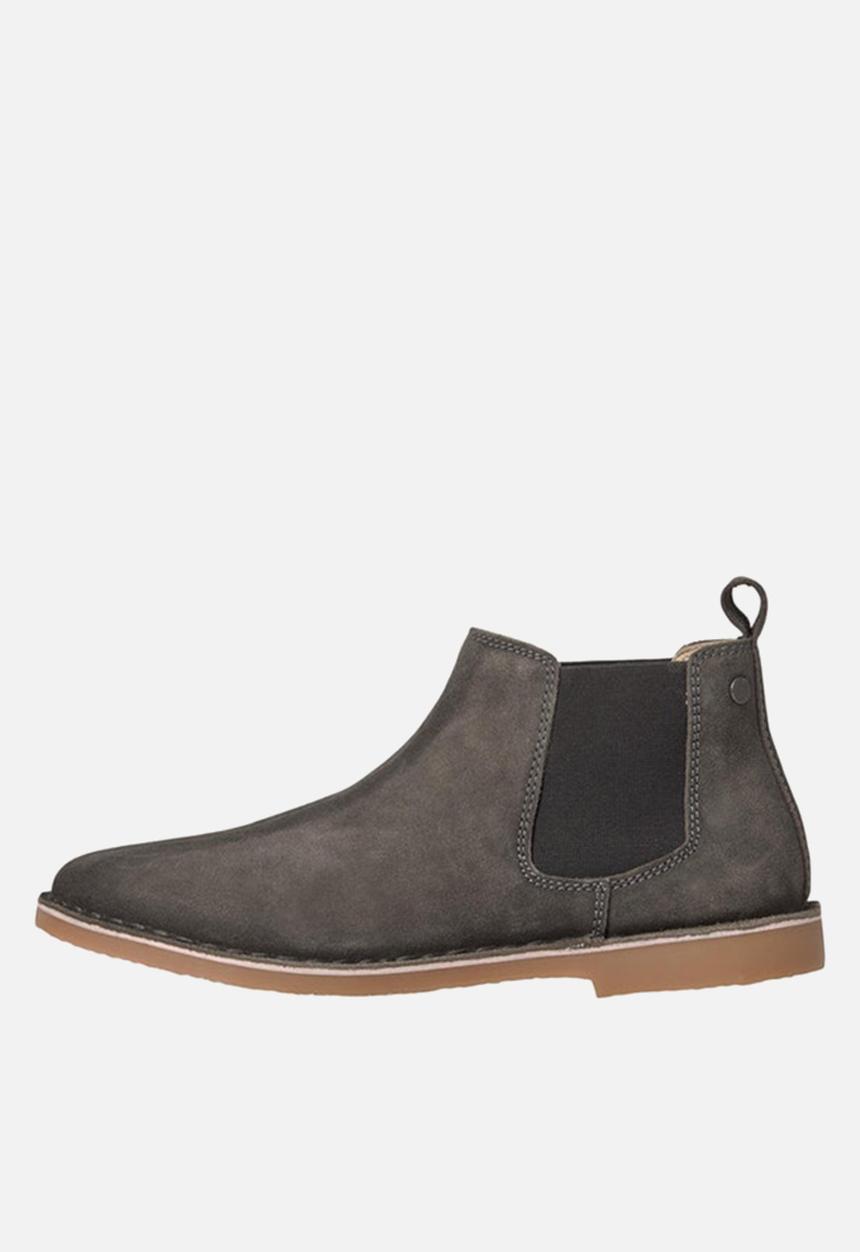 Jack & Jones - Jfwbravo suede chelsea boot - pirate black