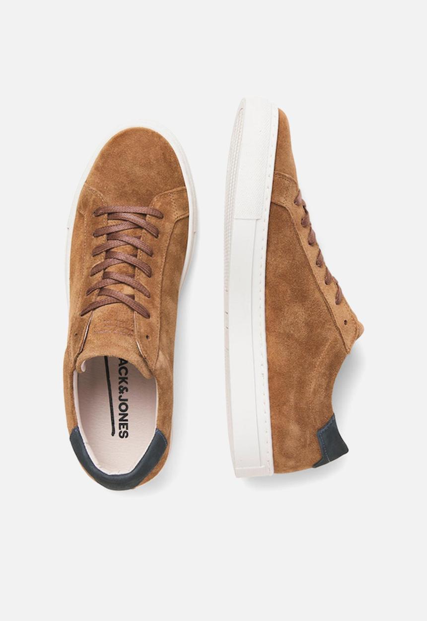 Jack & Jones - Jfwcorey suede - cognac