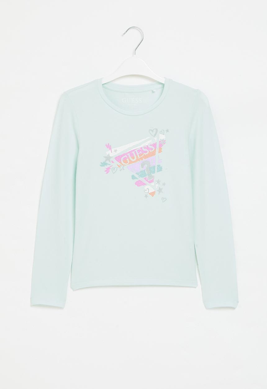 GUESS - Long sleeve t-shirt - bebe blue