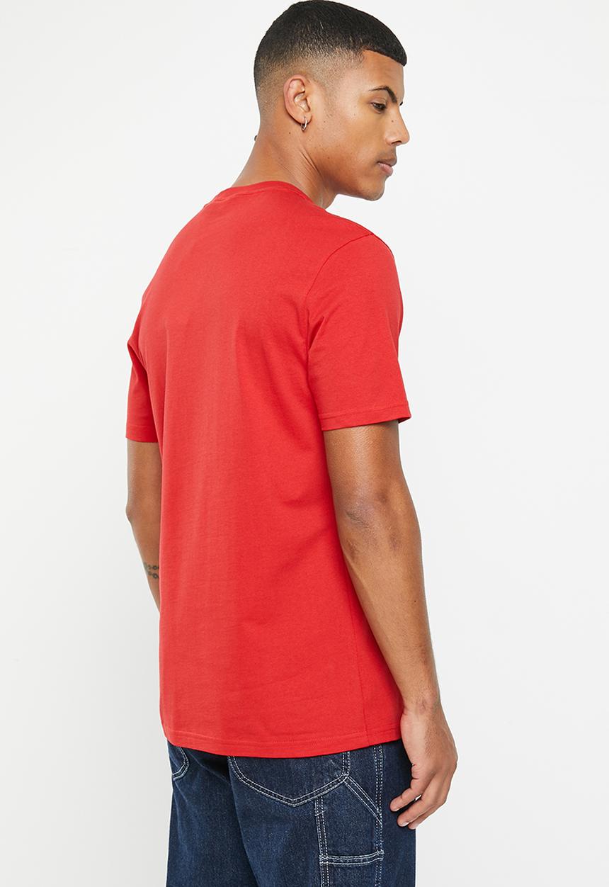 Ben Sherman - Uj Stripe Tee Shirt - Red