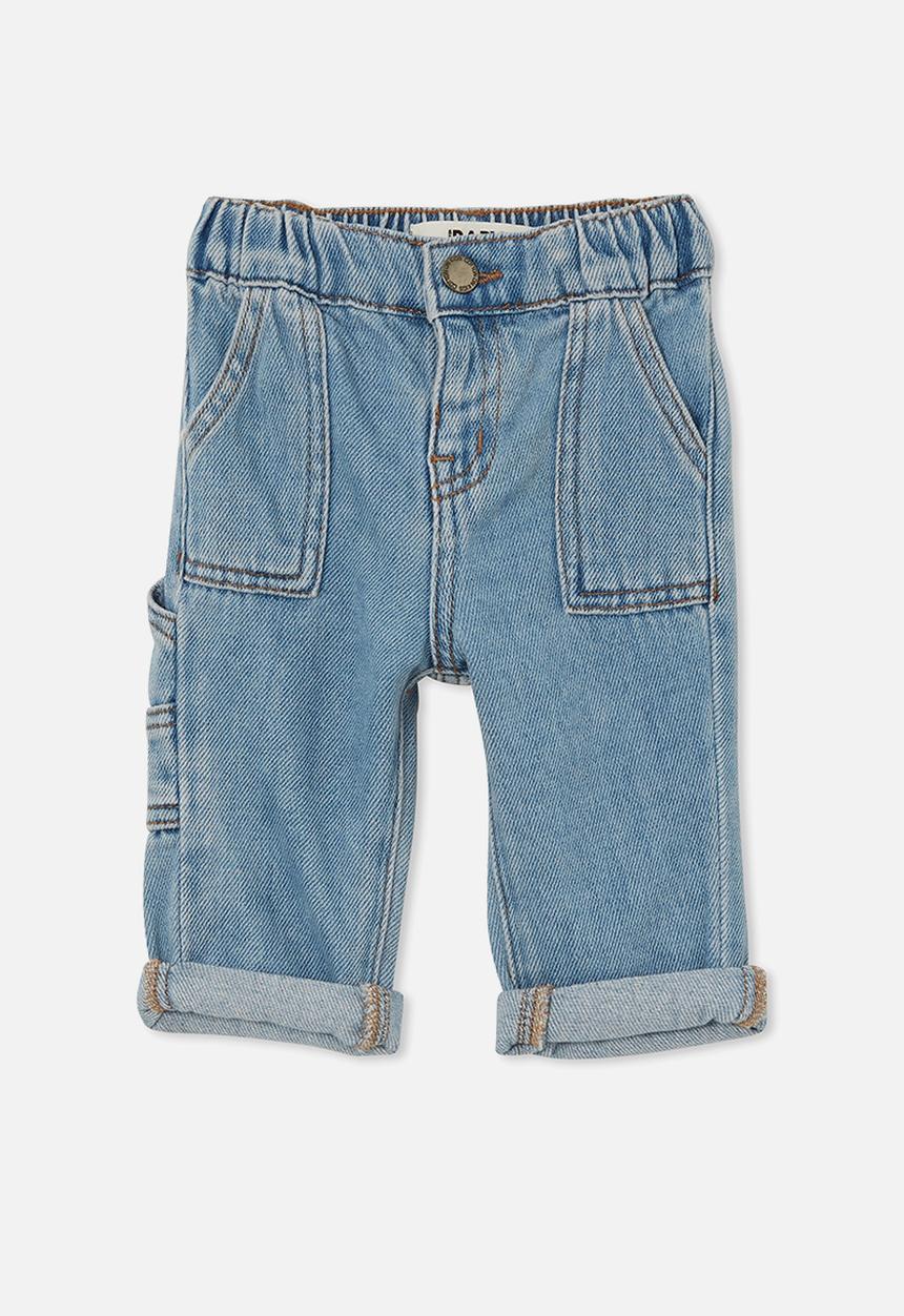 Cotton On - Kai baby carpenter jean byron - mid blue