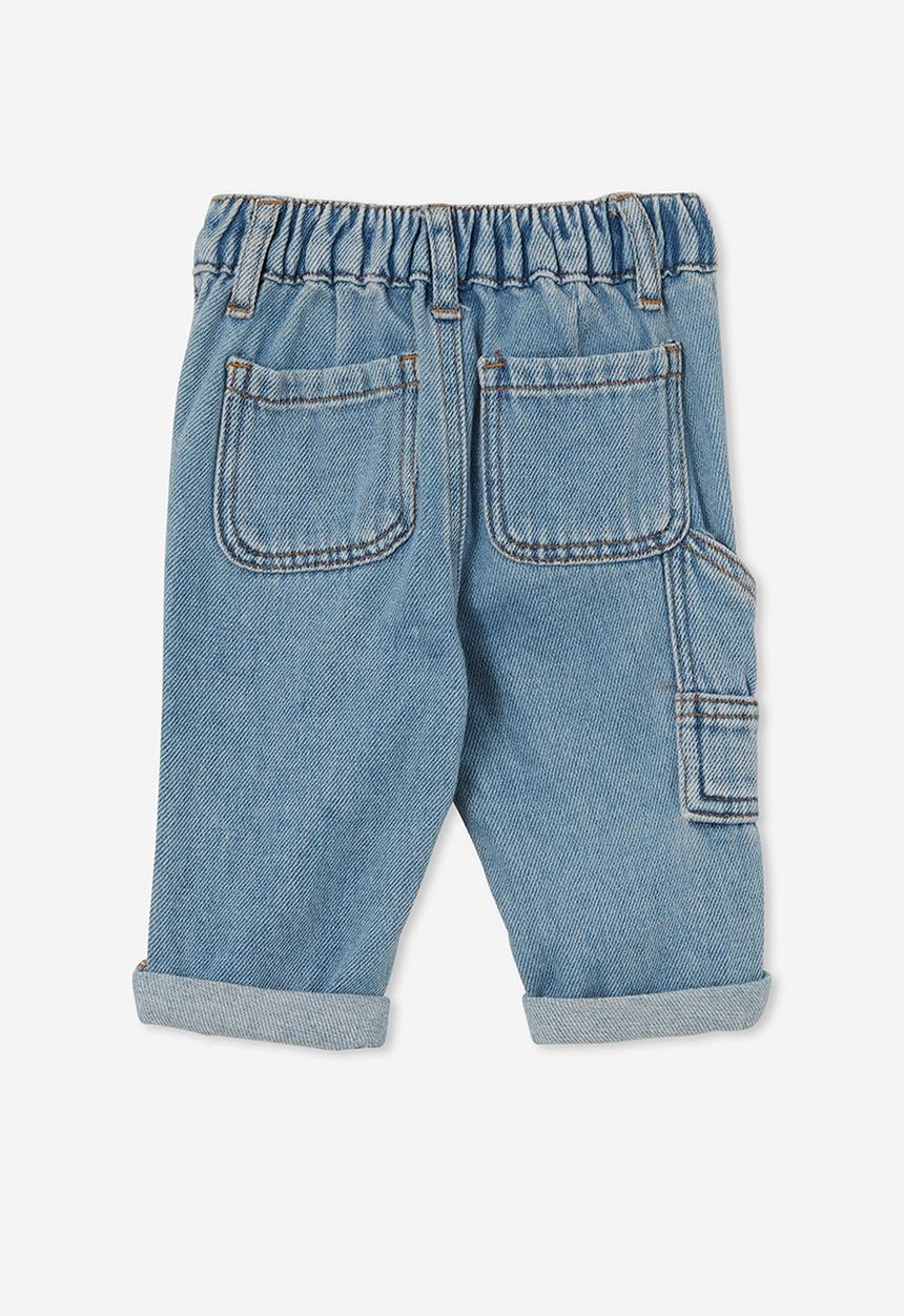 Cotton On - Kai baby carpenter jean byron - mid blue
