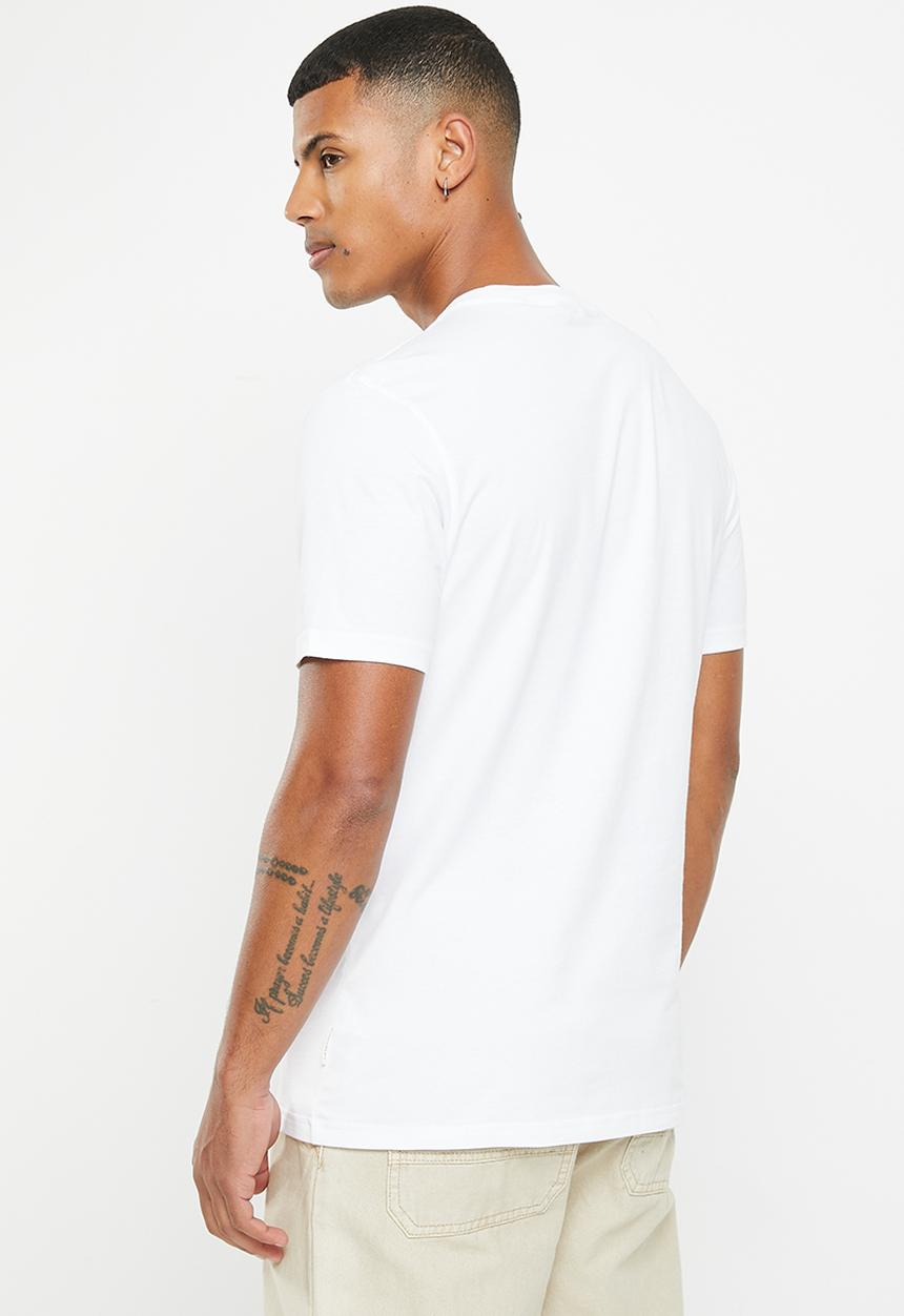 Ben Sherman - Flower Record Tee Shirt - White