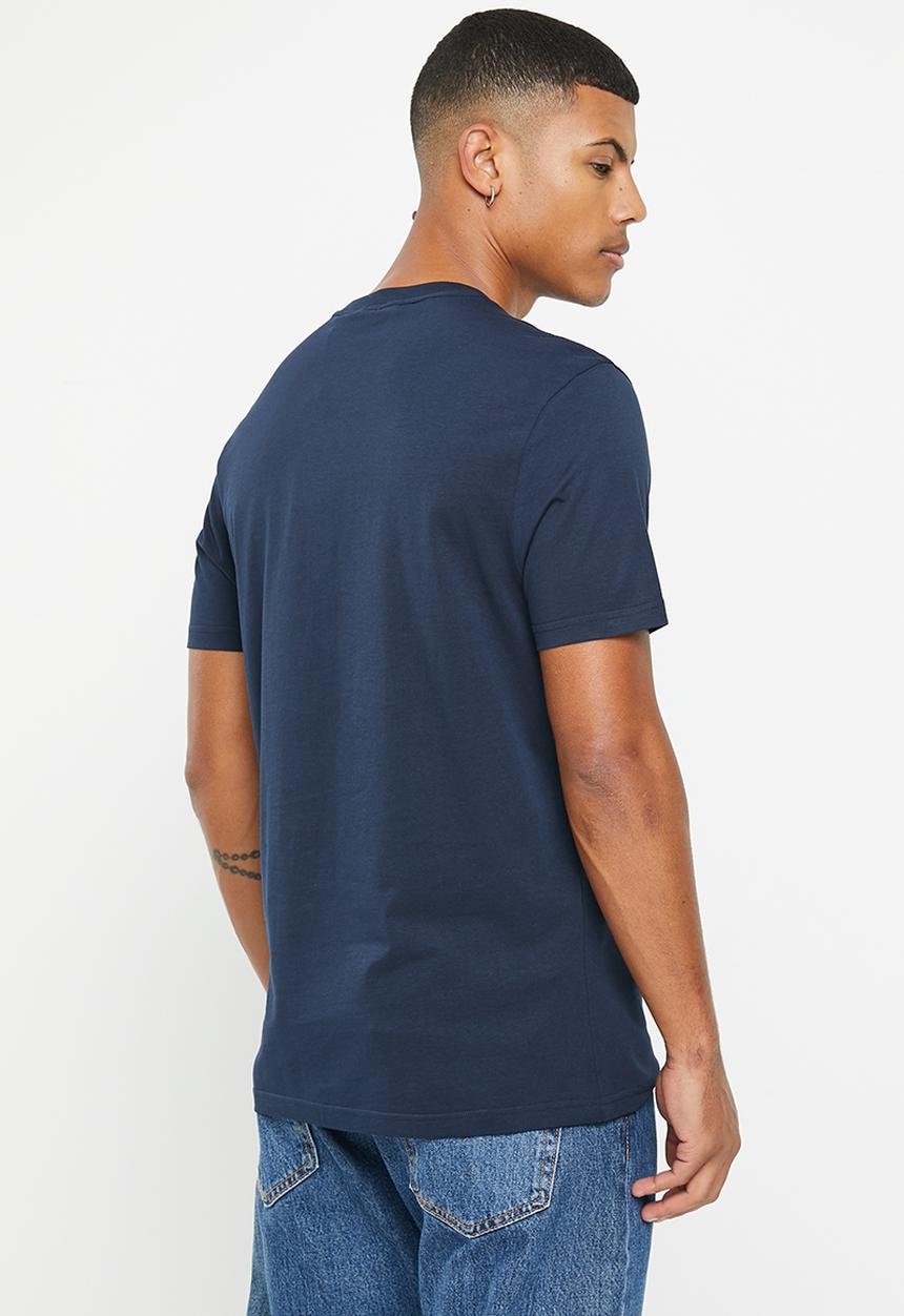 Ben Sherman - Floral Panel Tee Shirt - Navy