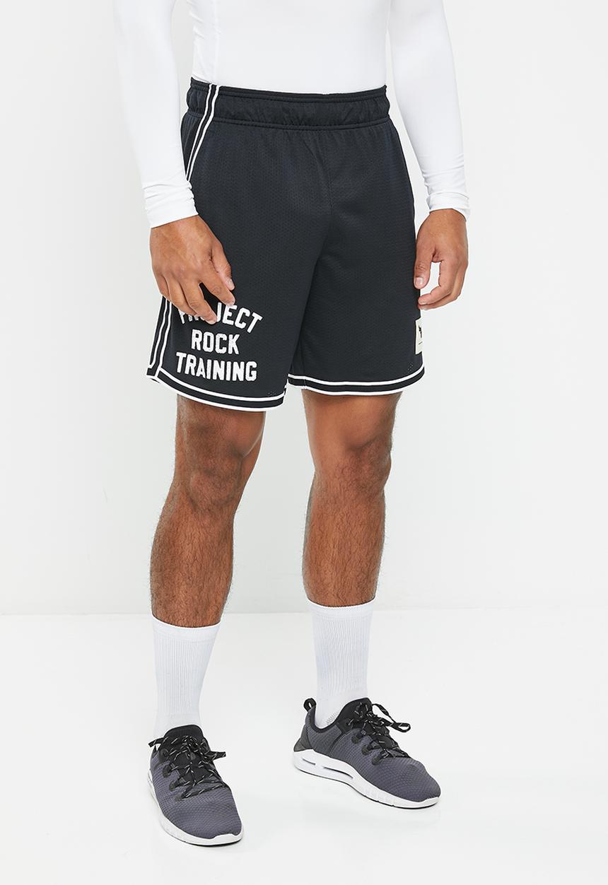 Under Armour - Project rock mesh shorts - black
