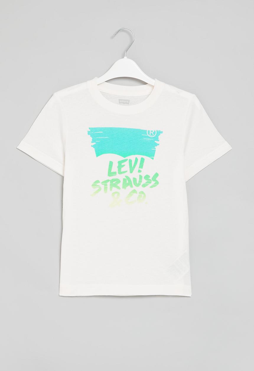 Levi’s® - Lvb sketched logo tee shirt - sugar swizzle