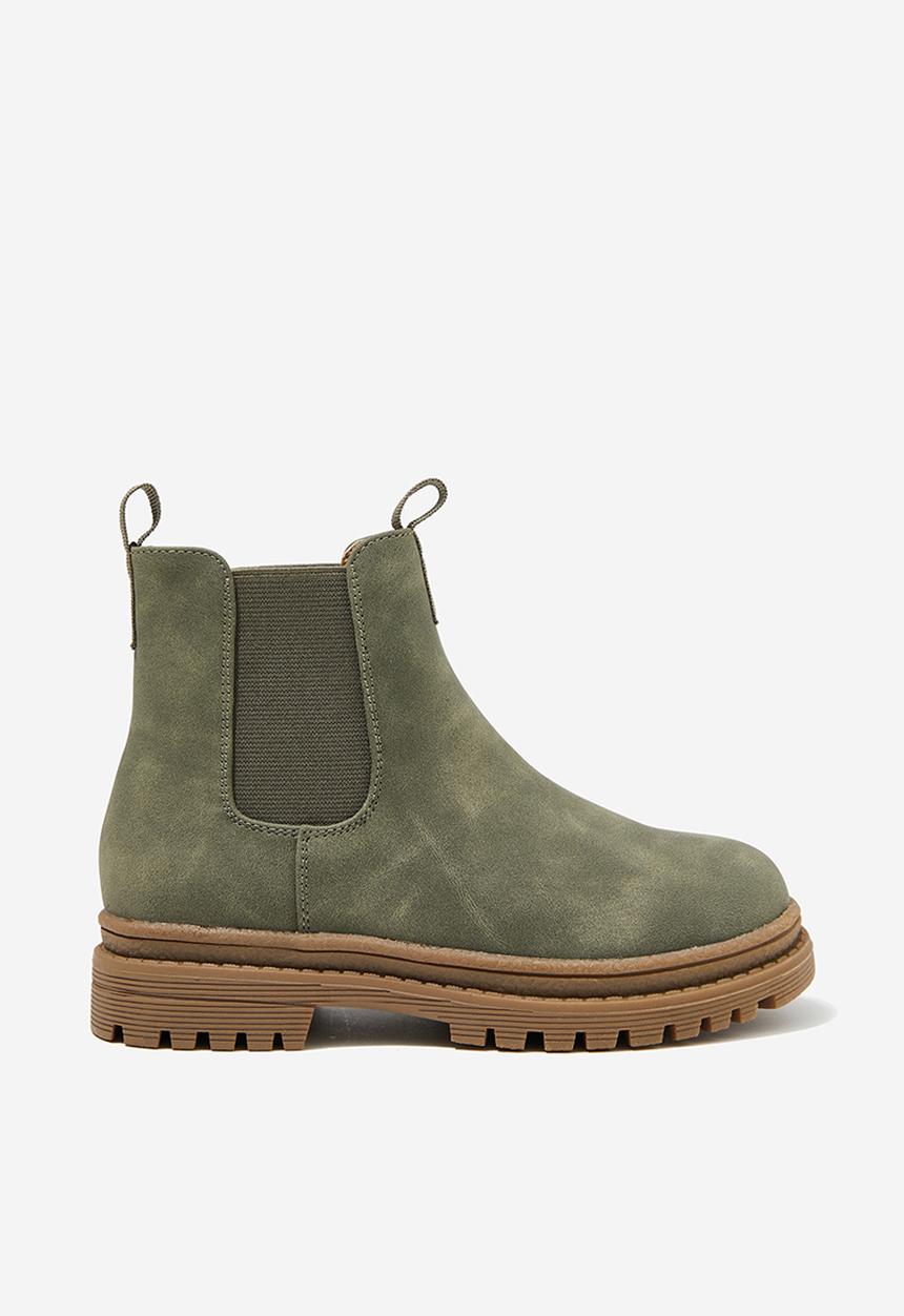 Cotton On - Pull on gusset boot swag - green
