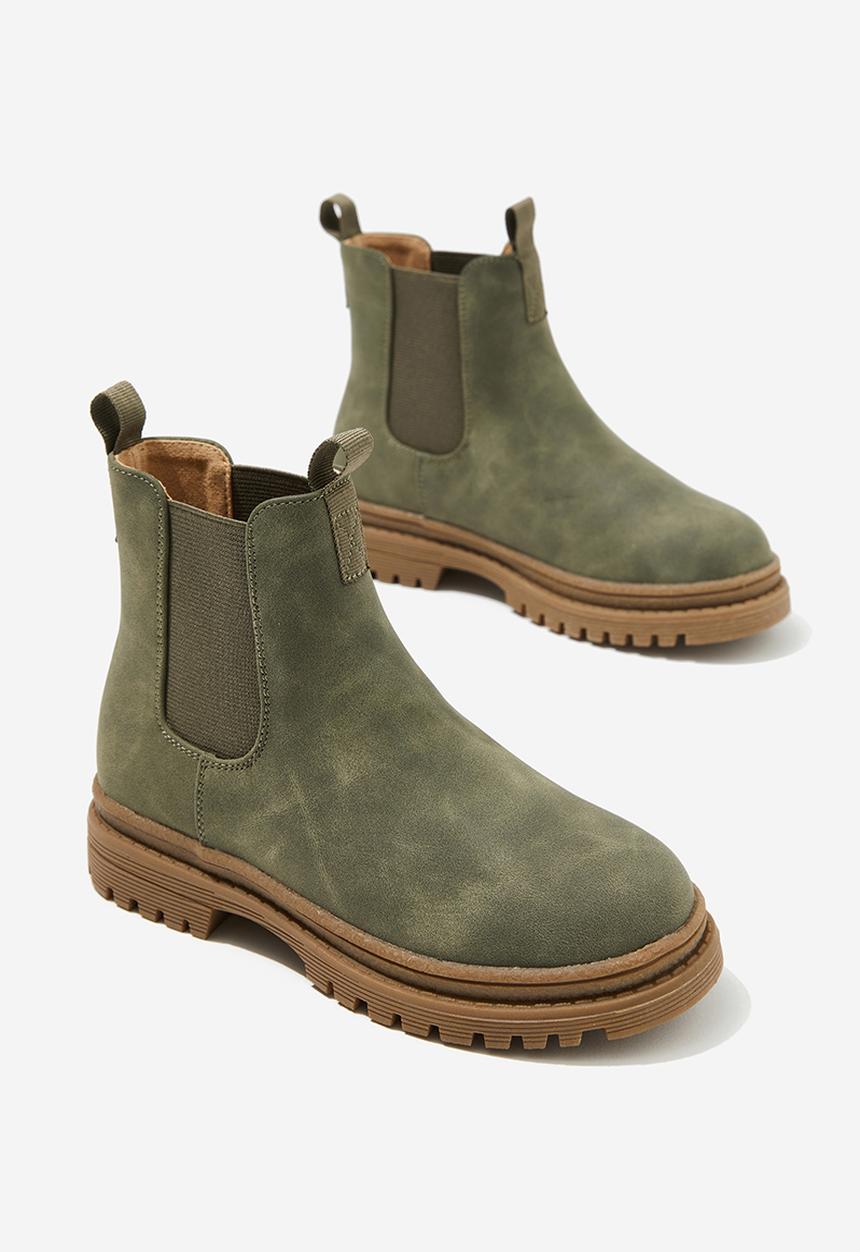 Cotton On - Pull on gusset boot swag - green