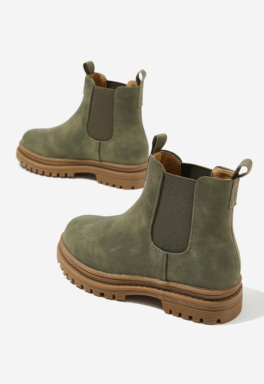 Cotton On - Pull on gusset boot swag - green