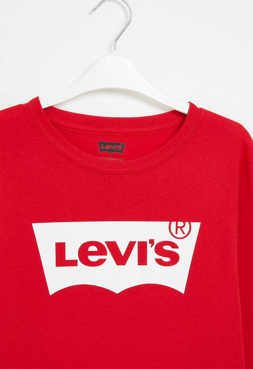 Levi’s® - Lvb long sleeve batwing tee - super red