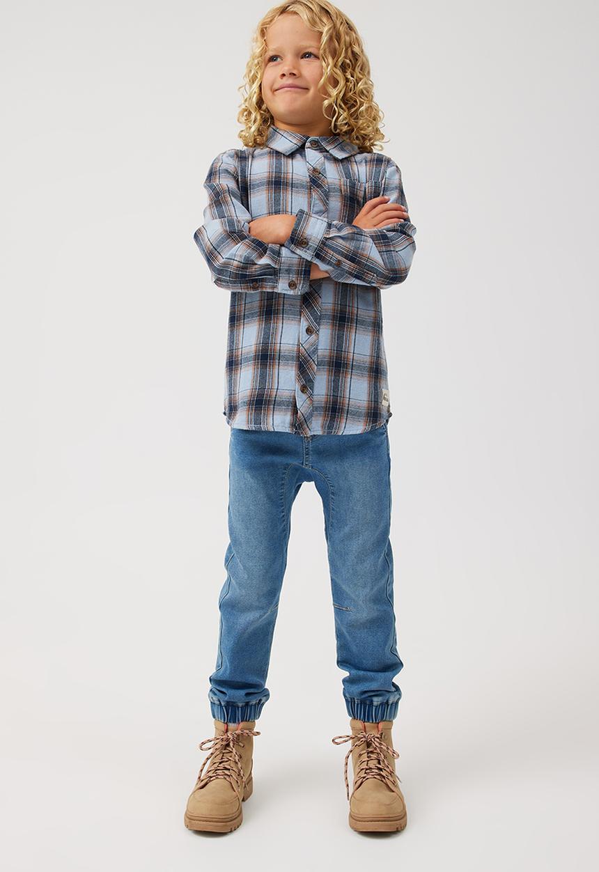 Cotton On - Slouch jogger jean byron - mid blue