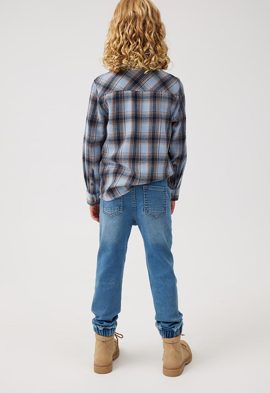 Cotton On - Slouch jogger jean byron - mid blue