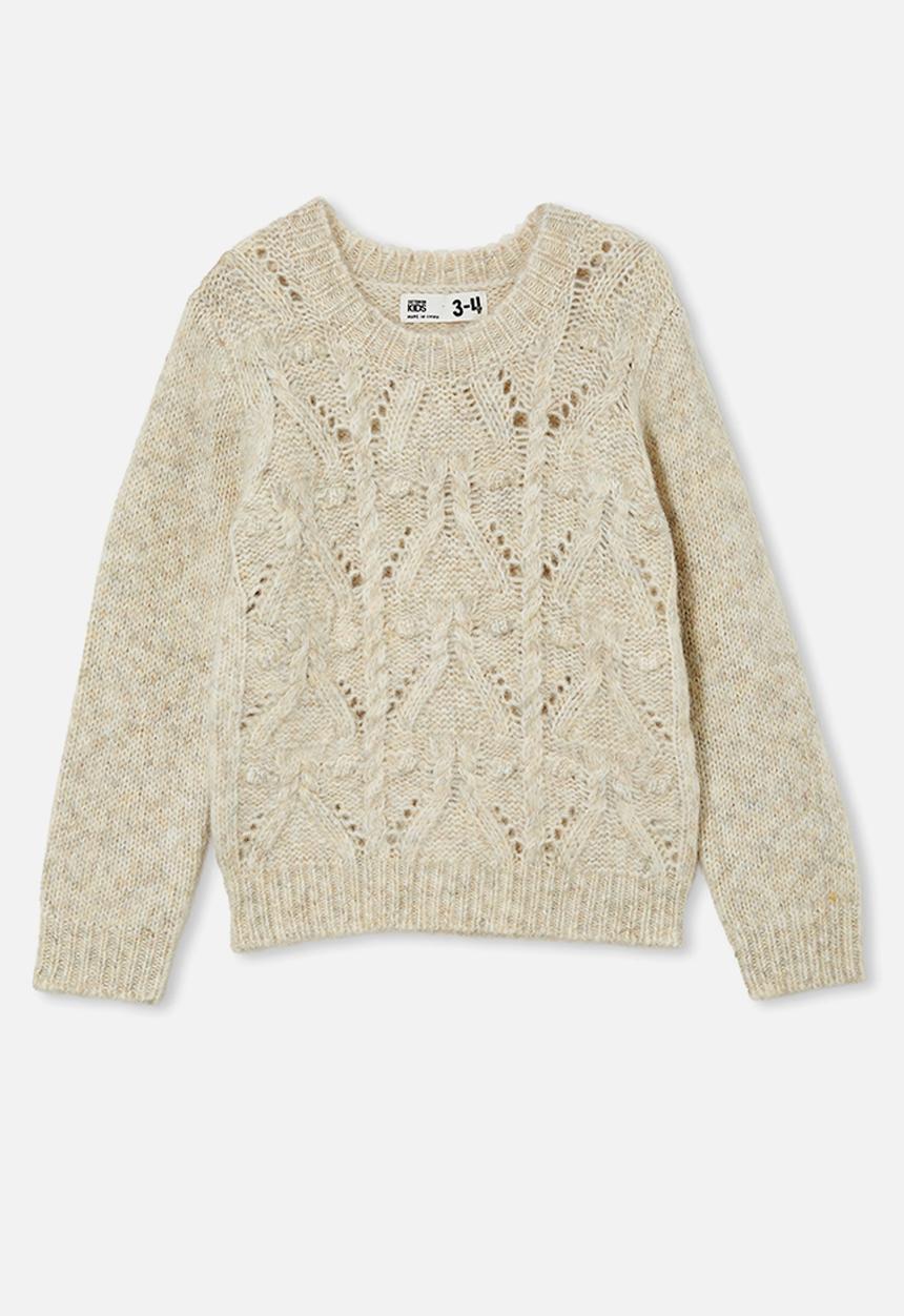 Cotton On - Lisa jumper - dark vanilla marle