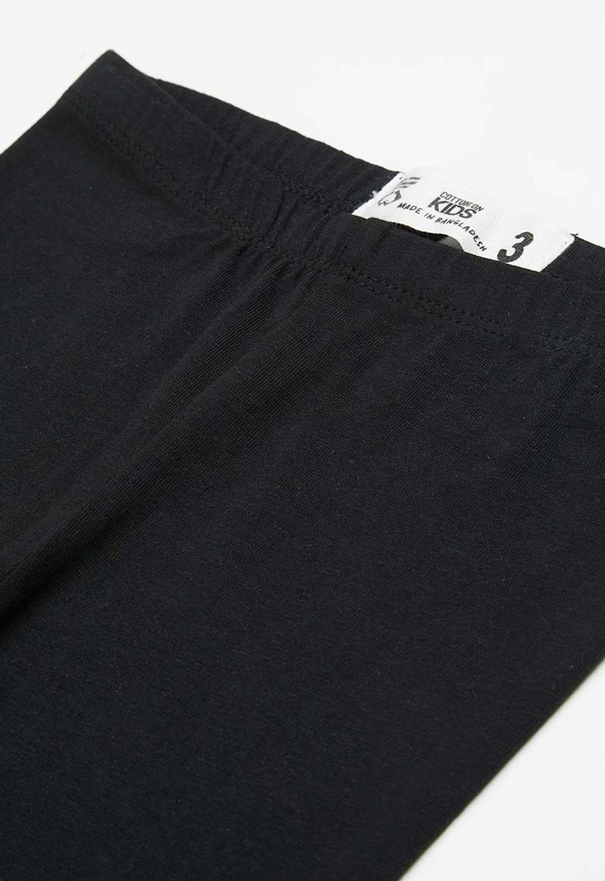 Cotton On - Girls multipack legging 2 pack - black/peacoat