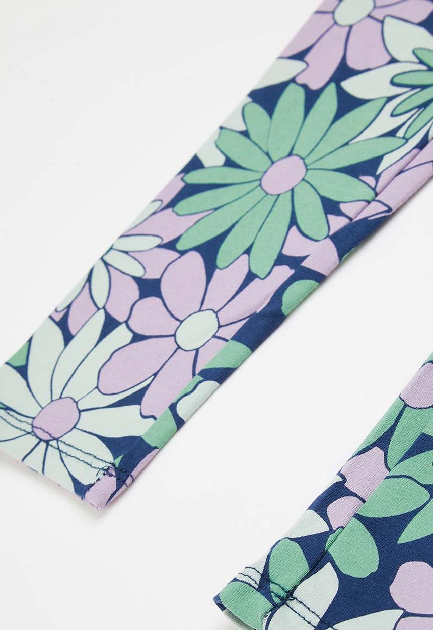 Cotton On - Girls multipack legging 2 pack - papercut floral