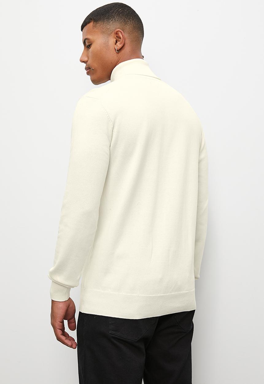 Superbalist - Basic long sleeve roll neck - cream