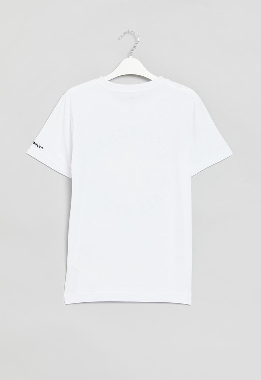 Converse - Teen dissected chuck patch short sleeve - white