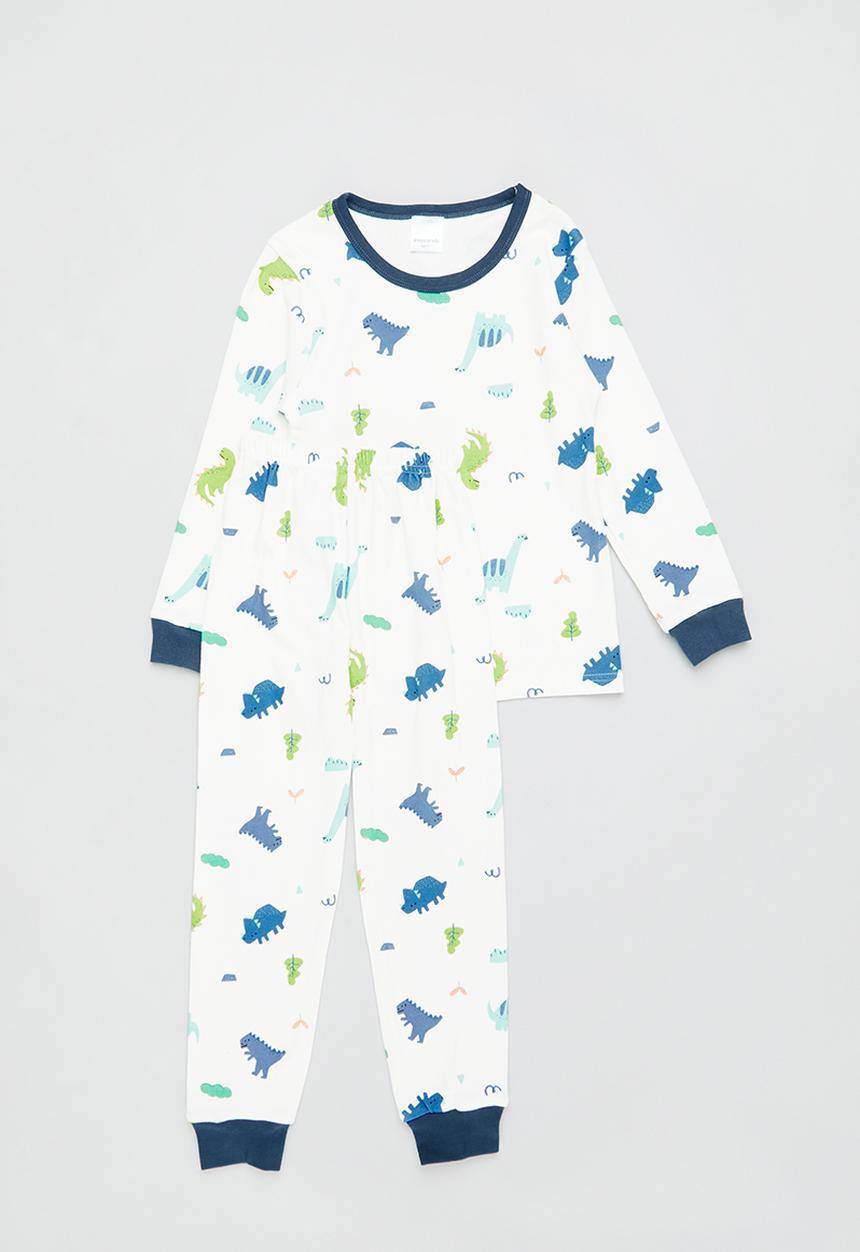 Pop Candy - Boys aop pj set - white/multi