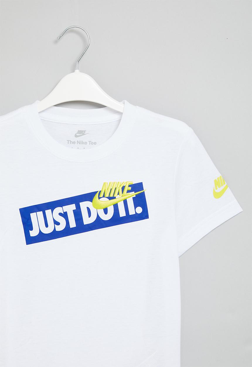 Nike - Nkb jdi embroidery tee - white