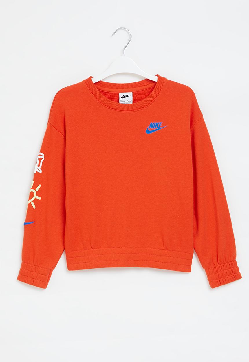 Nike - Nkg xo swoosh crew - picante red