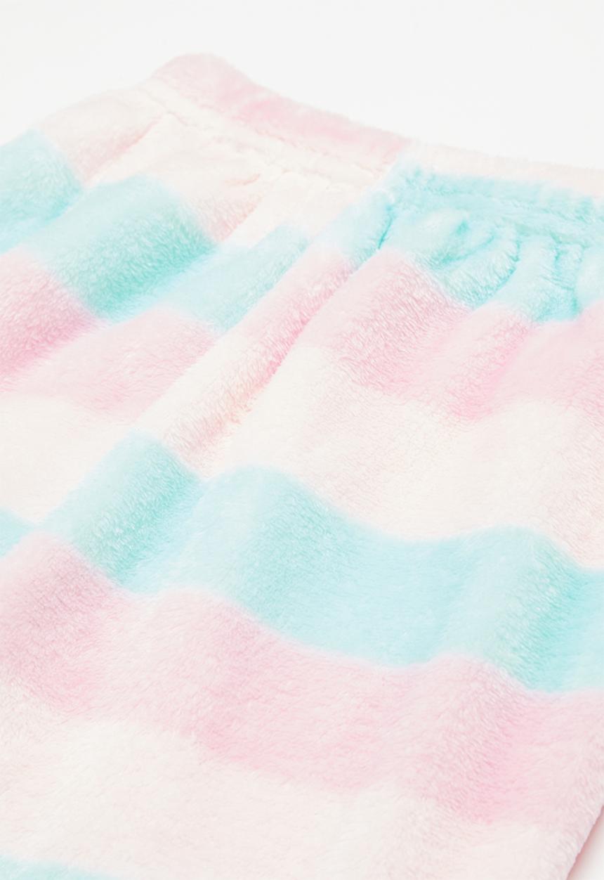 Pop Candy - Girls stripe pj set - pink & blue