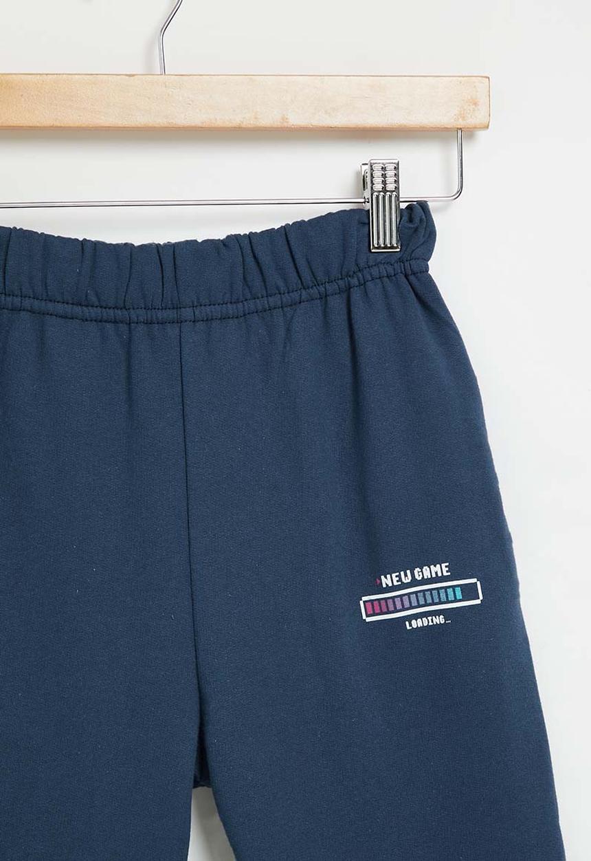 Superbalist - Printed jogger - navy
