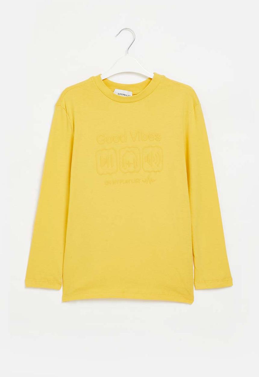 Superbalist - Boys graphic tee - mustard 