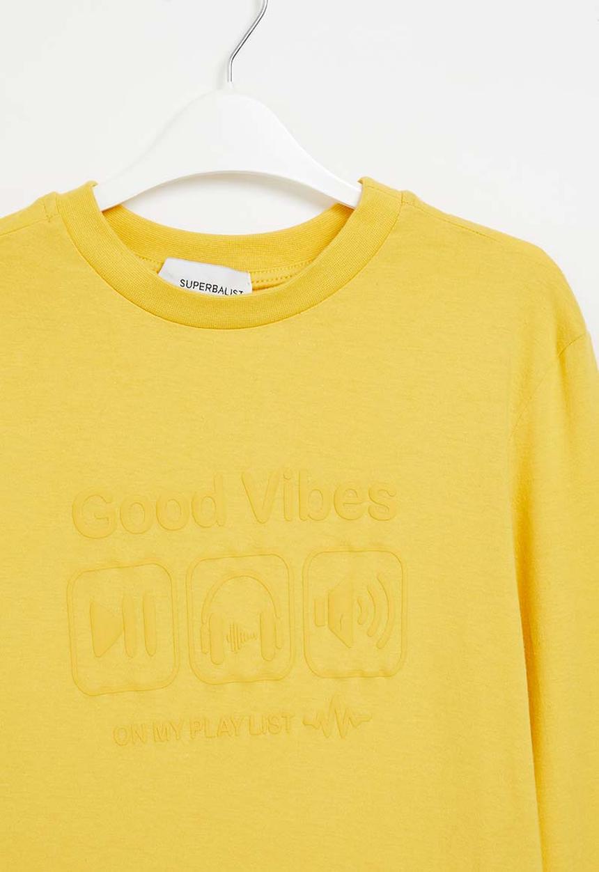 Superbalist - Boys graphic tee - mustard 