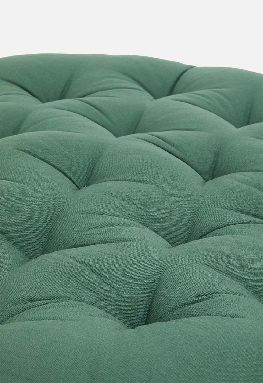 Sixth Floor - Fondu round floor cushion - green 