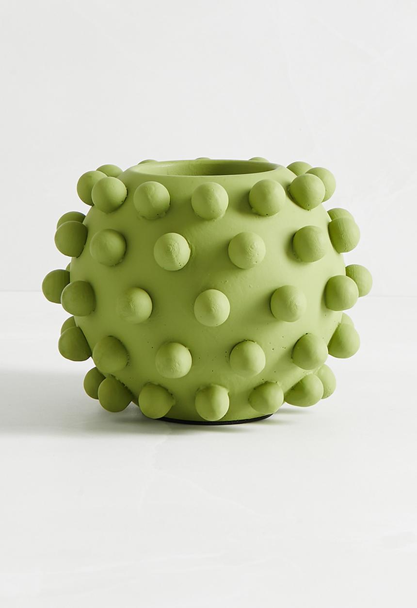 Sixth Floor - Bobble vase - green