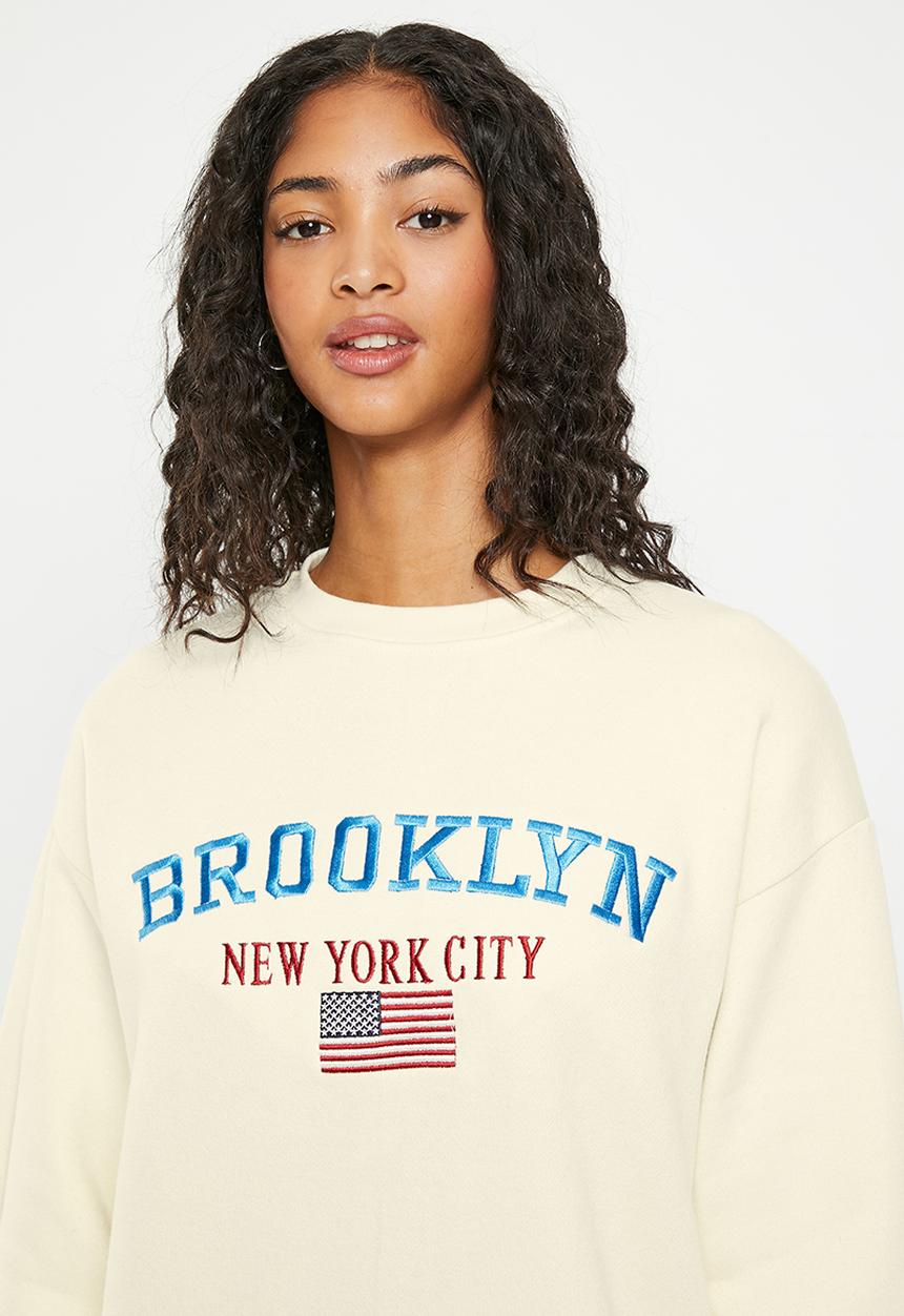 Daisy Street - Brooklyn sweat - beige