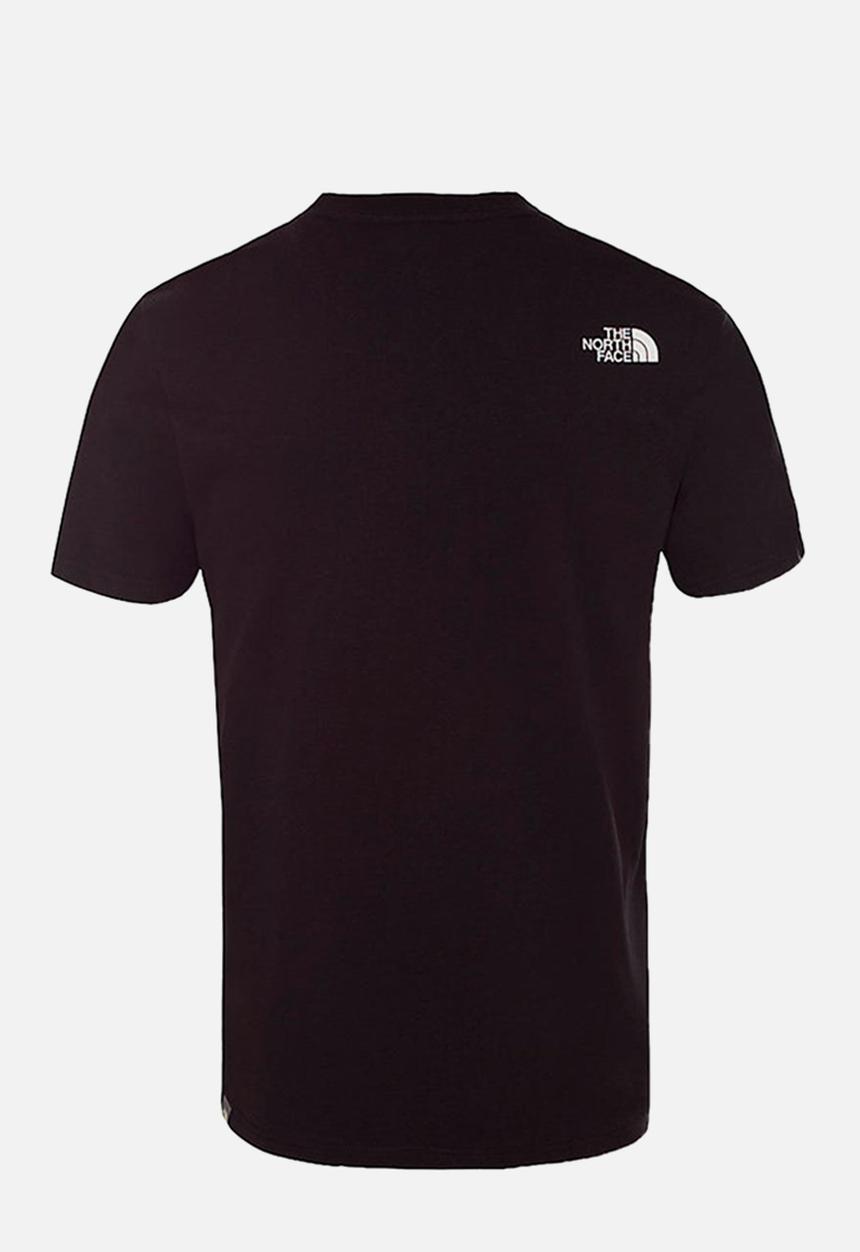 The North Face - Short sleeve mountain line tee - black