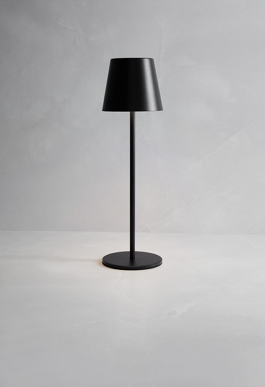 Sixth Floor - Mila rechargeable lamp - black