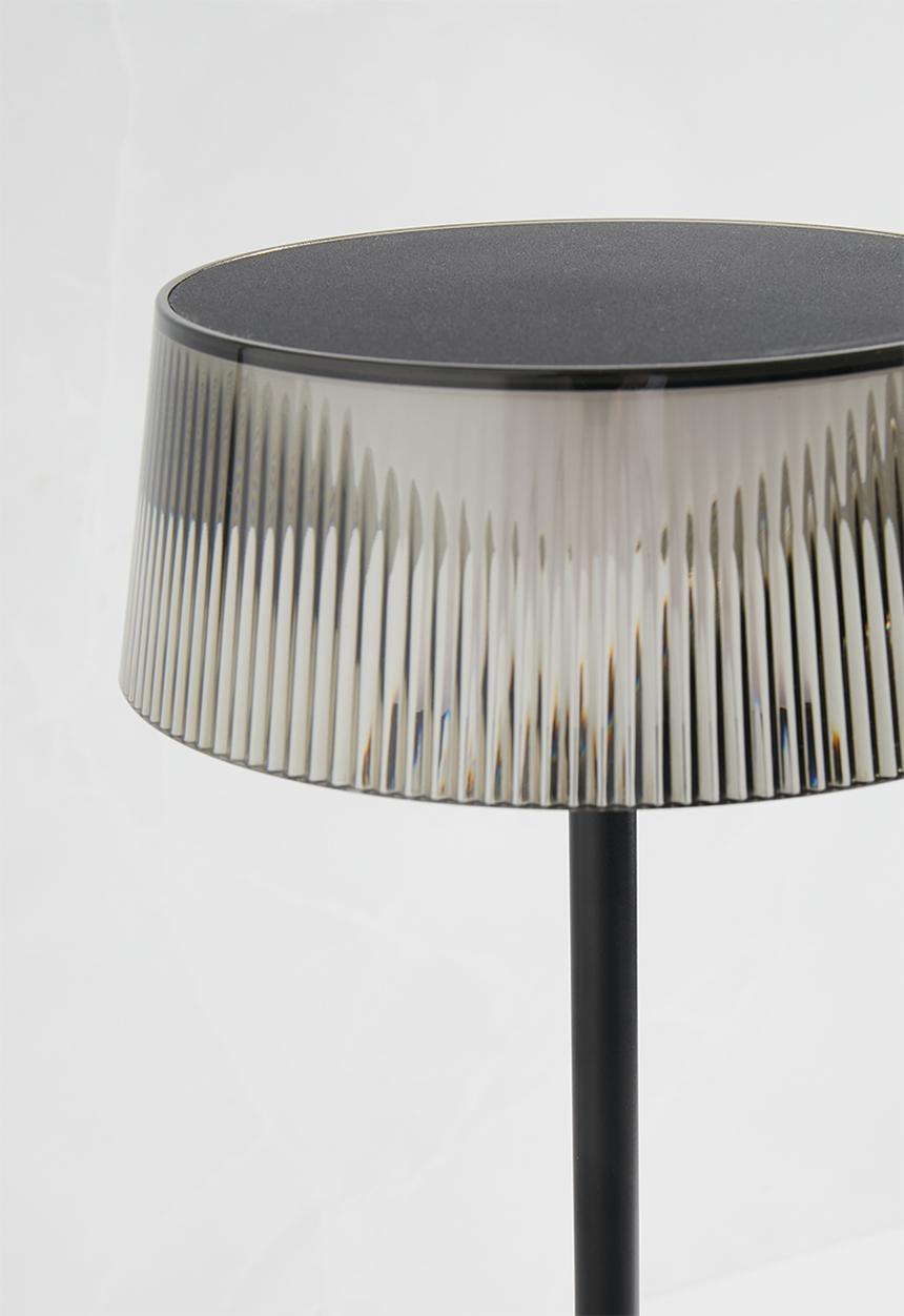 Sixth Floor - Shiloh rechargeable lamp - black
