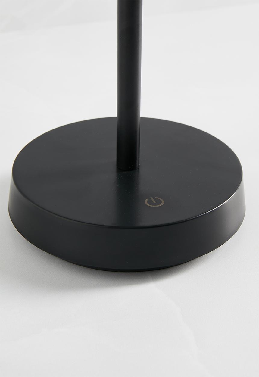 Sixth Floor - Shiloh rechargeable lamp - black