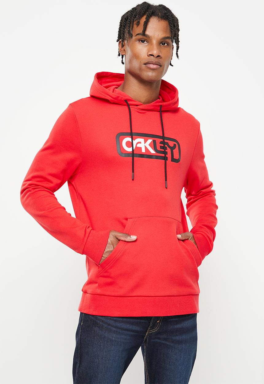 Oakley - Locked in b1b po hoodie - red line