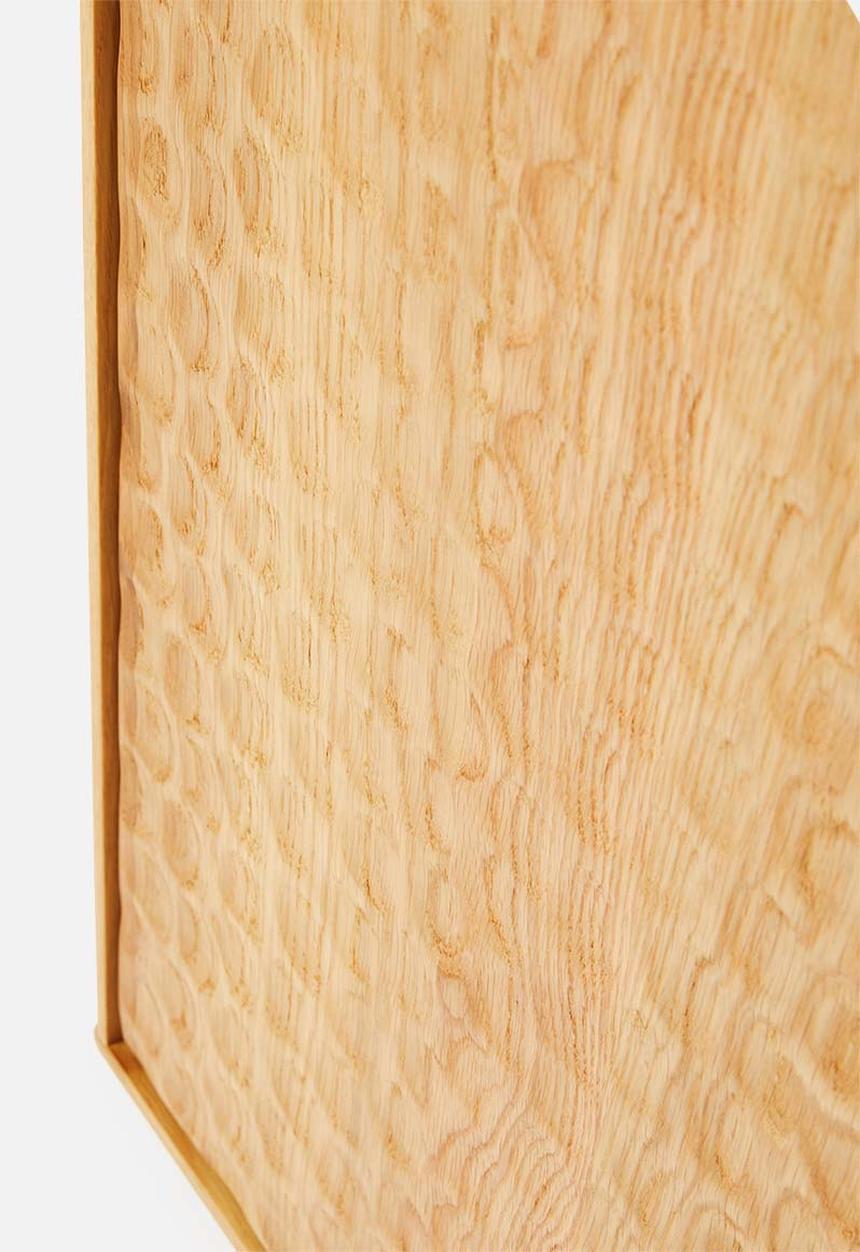 SF Collection - Abbon tall storage cabinet - textured oak