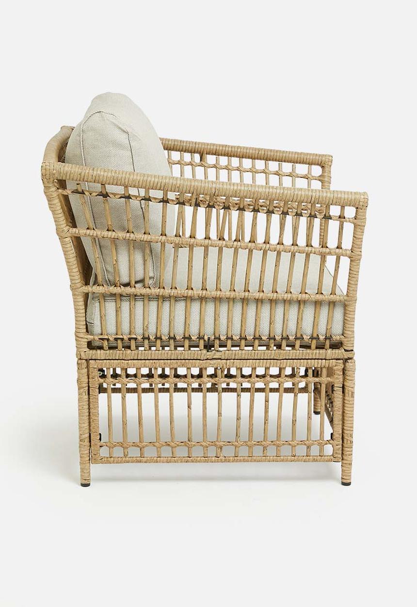 Sixth Floor - Lillysand outdoor lounge chair - natural