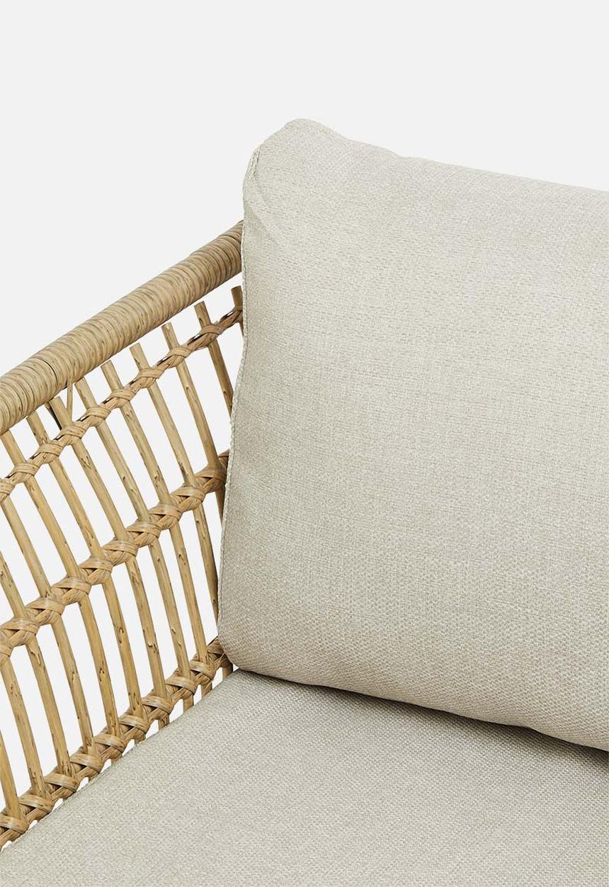 Sixth Floor - Lillysand outdoor lounge chair - natural