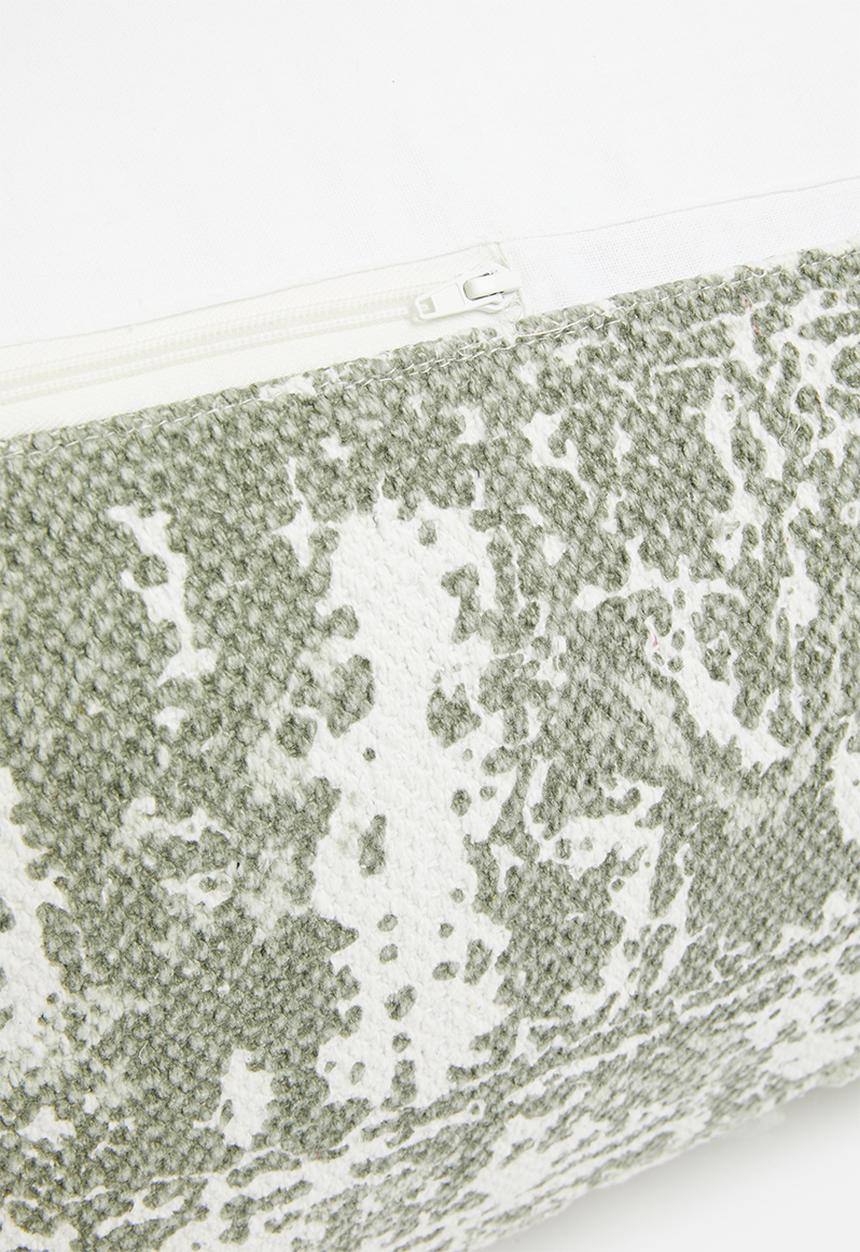 Sixth Floor - Antique printed ottoman - desert sage