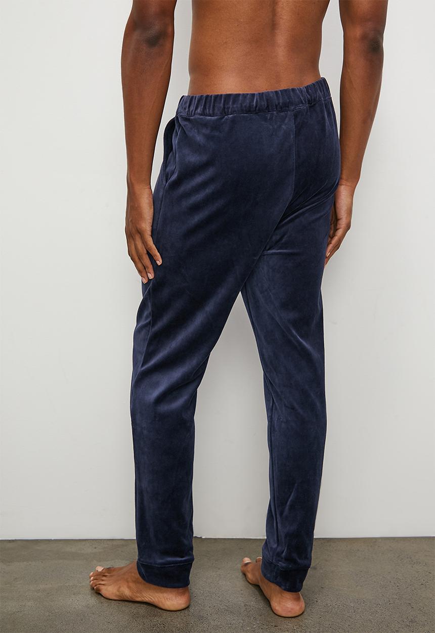 STYLE REPUBLIC - Velour lounge pant - blue