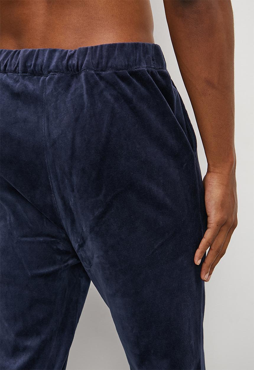 STYLE REPUBLIC - Velour lounge pant - blue