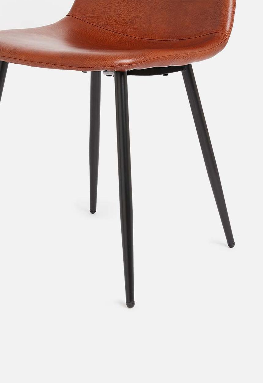 Sixth Floor - Bella dining chair - tan pu
