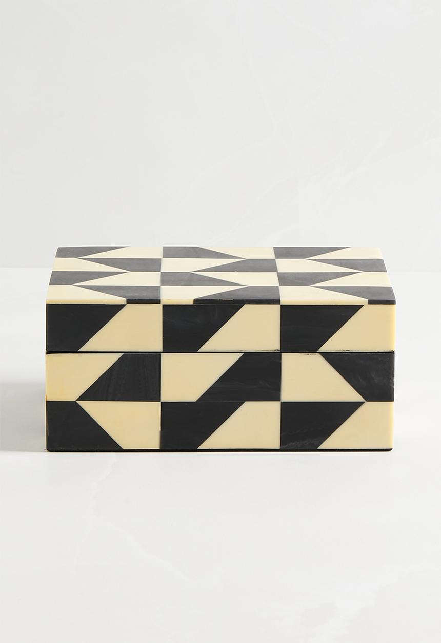 SF Collection - Resin box - black & white