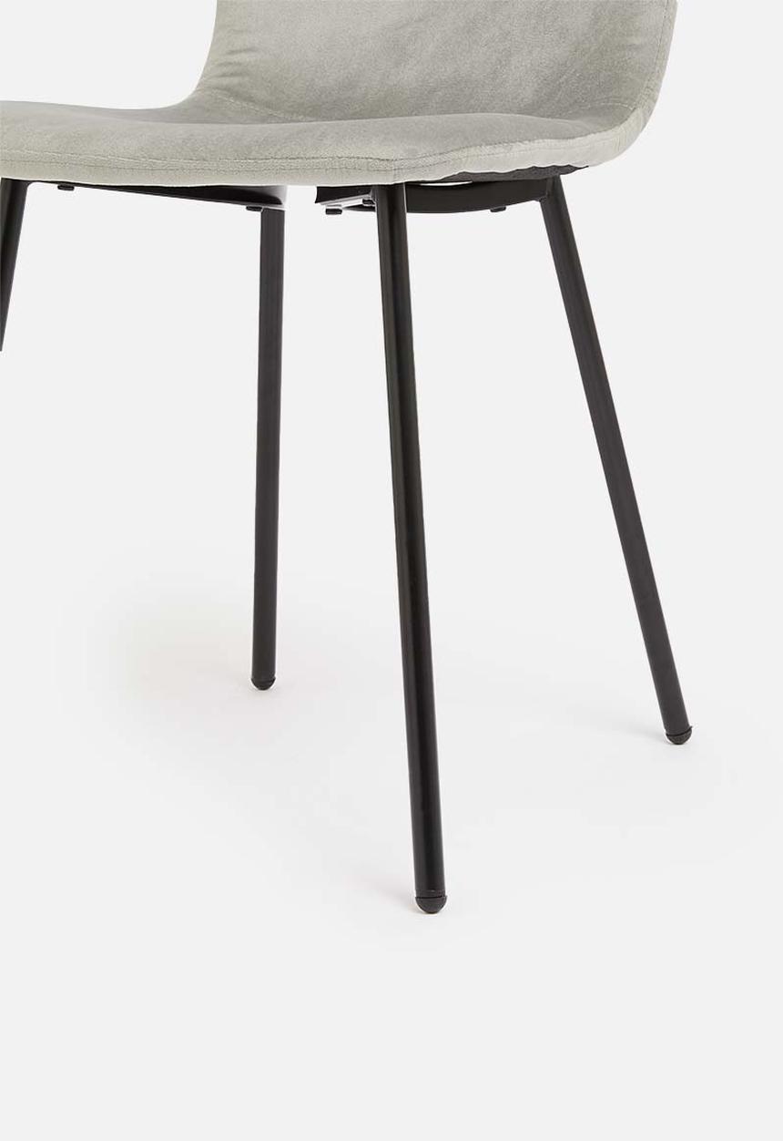 Sixth Floor - Calla dining chairs set of 2 - grey
