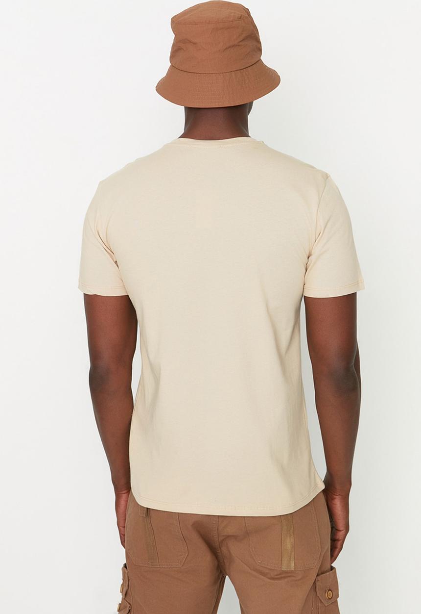 Trendyol - LA graphic t-shirt - beige