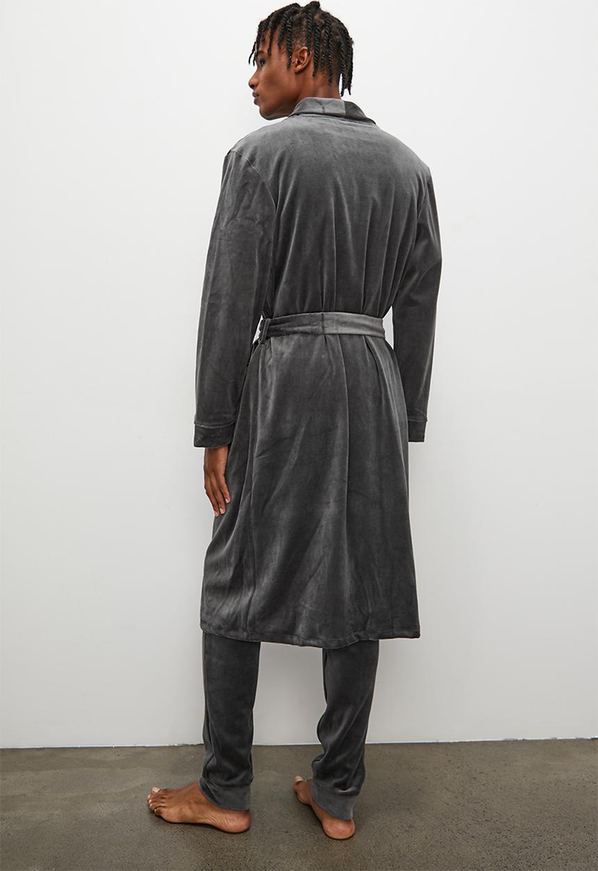 STYLE REPUBLIC - Velour robe - grey