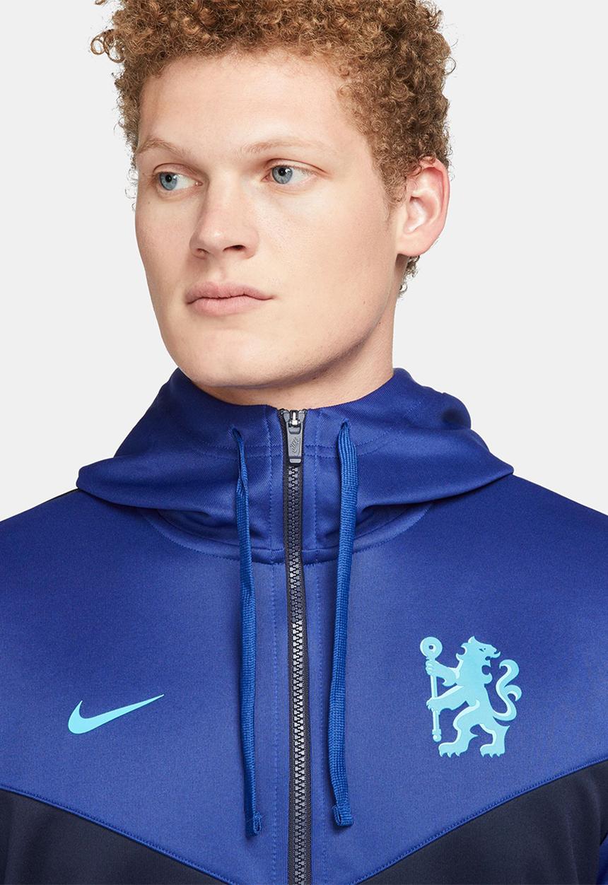 Nike - Chelsea F.C. repeat fz hoodie- navy 