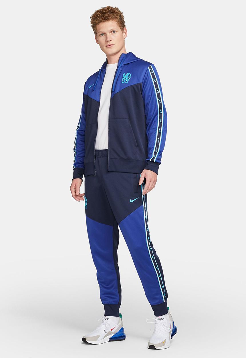 Nike - Chelsea F.C. repeat fz hoodie- navy 